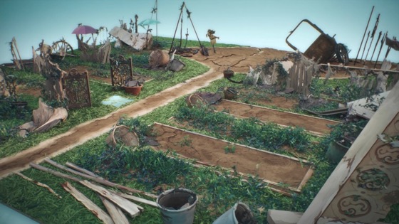 Meadow Pantry in ruins